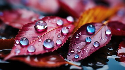 Canvas Print - autumn leaves  