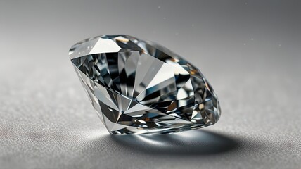 diamond on white background