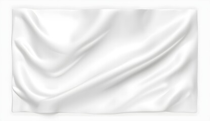 Wall Mural - White Fabric Background