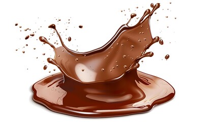 Wall Mural - Chocolate Splash