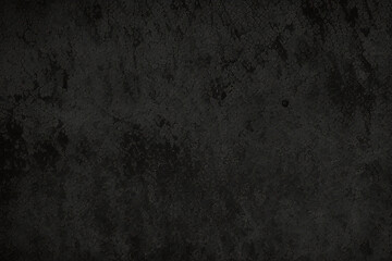 Fondo de hormigón con textura grunge negro oscuro. Panorama de fondo o textura de pizarra negra gris oscuro. Textura de hormigón negro vectorial. Fondo de pared de piedra.	