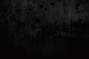 Fondo de hormigón con textura grunge negro oscuro. Panorama de fondo o textura de pizarra negra gris oscuro. Textura de hormigón negro vectorial. Fondo de pared de piedra.	