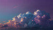 © Mojammel  - Gradient from sky blue to lavender with cloud patterns