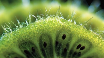 Sticker - Close-up of Kiwi Fruit