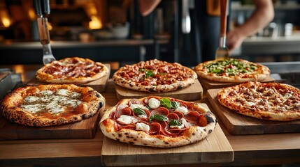 Canvas Print - Pizza - Traditional Italian food