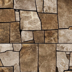 Natural stone pattern. Oil painting. Pattern for covers, for printing on wall decorations and leaflets. Generated by Ai