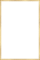 Wall Mural - gold foil rectangle frame border with 4x6 aspect ratio for invitation, card, social story post, cuto