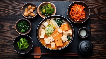 Wall Mural - Sundubu Jjigae - Traditional Korean food