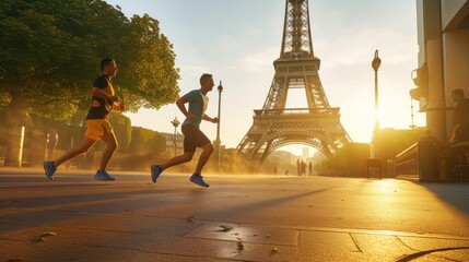  Morning Run in Paris
