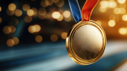 olympic gold medal, victory, triumph, first place, sportsmanship, game, competition and abstract pos