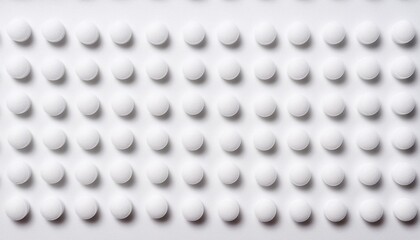 Wall Mural - white background with small white dots arranged in horizontal rows