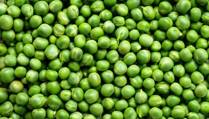 Wall Mural - green peas top view food background pea pods from farmland pea was freshly picked organic fresh vegetables healthy eating