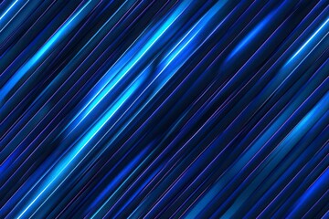Wall Mural - blue neon pattern lines background