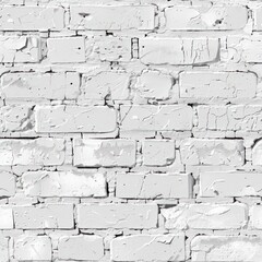 white brick wall texture background