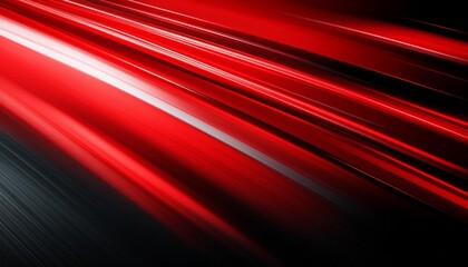 Wall Mural - red black sporty background speed motion design with spot strip and copy space modern minimal in cheerful and freedom energy feeling generative ai