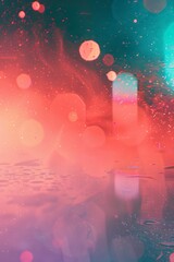 Wall Mural - stylized abstract poster background with noisy surface and deep colors
