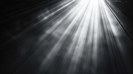 Wall Mural - rays of light from center, on black background