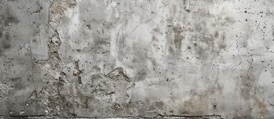 Wall Mural - Old gray concrete wall texture with copy space image