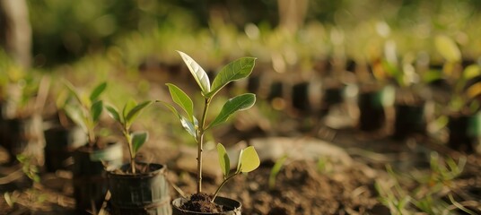 Describe the process of tree reforestation. How do restoration projects work to replant and rehabilitate deforested or degraded areas