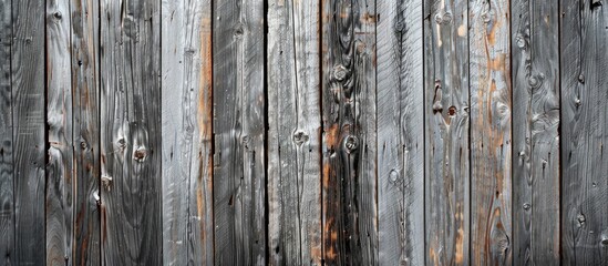 Leinwandbilder - Wood planks with a textured background for a copy space image
