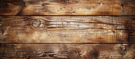 Aufkleber - Old natural pattern displayed on a wooden background providing copy space image