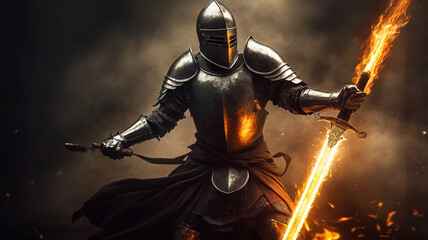 Arabic warrior with sword HD Photo