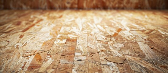Leinwandbilder - Plywood surface with copy space image
