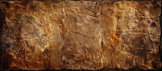 Aufkleber - Grunge textured dark brown paper providing a backdrop for your design with copy space image
