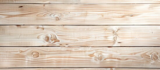 Poster - Light wooden background with a natural pattern on beige wood texture enhances a copy space image