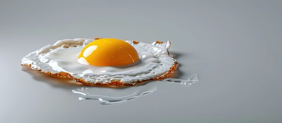 A rich source of nutrients the egg yolk adds color and flavor to dishes and can be used in various recipes to enhance their taste and appearance with a copy space image