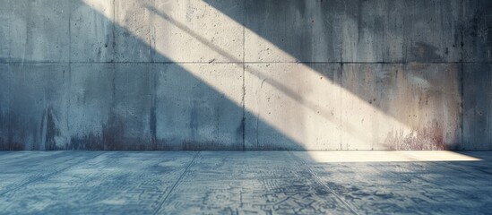 Poster - An aesthetically designed copy space image featuring a creative natural light backdrop with a concrete texture for use in flyers posters or banners
