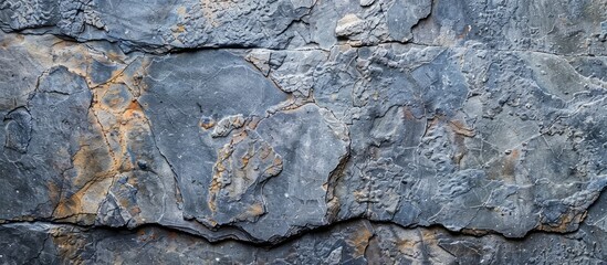 Poster - An abstract background of blue grey stone concrete with room for additional images