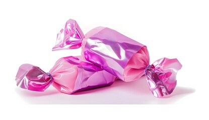 Sticker - Pink Candy Wrappers