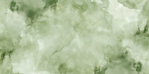 Wall Mural - Abstract Watercolor Green Background