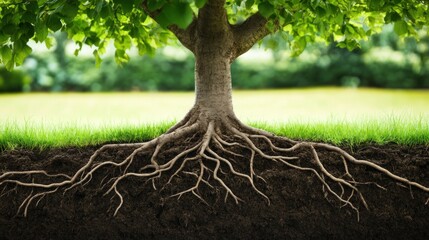 Poster - Tree Roots and Soil