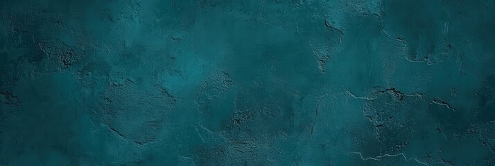 Wall Mural - Teal Concrete Wall Texture background