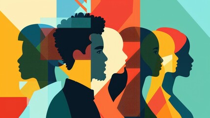 Wall Mural - design an infographic highlighting the benefits of cultural diversity in workplaces. how does embrac