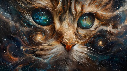 Canvas Print - Cat Eye Galaxy.