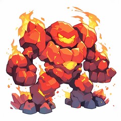 Cute Elemental Golem