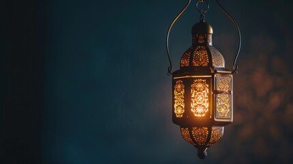 Sticker - Ornate Lantern Illuminates the Dark