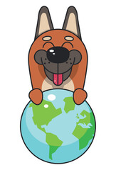 Sticker - world dog day celebration