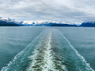 mountain and sea