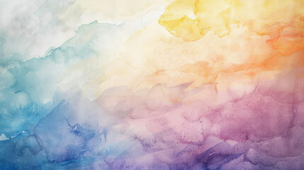 Wall Mural - abstract watercolor background