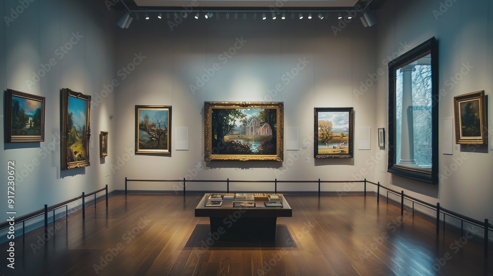 Discuss the role of frames in gallery exhibitions. How do curators ...