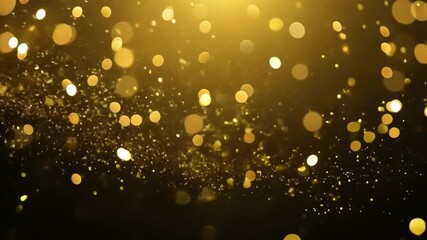 Wall Mural - a gold background with many small gold circles. ideal for adding a luxurious and elegant touch to de