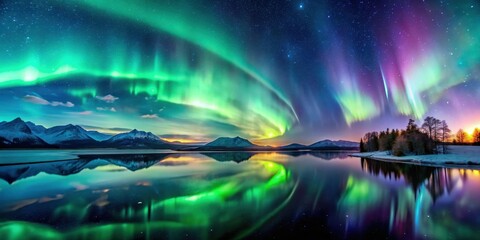 Mysterious and ethereal aurora phenomenon, Aurora, Northern Lights, Maigical, Spectacular, Sky, Astronomy, Colors, Night