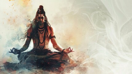 Poster - Shiva in Meditation