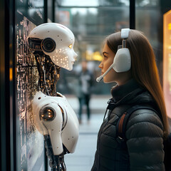 Wall Mural - artificial intelligence(ai) is revolutionizing industries by enhancing efficiency,accuracy,innovatio