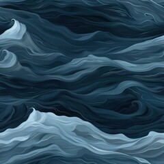 Wall Mural - abstract wavy pattern background.
