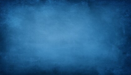 Wall Mural - blue background with vintage texture old blue paper with dark grunge border july 4th color